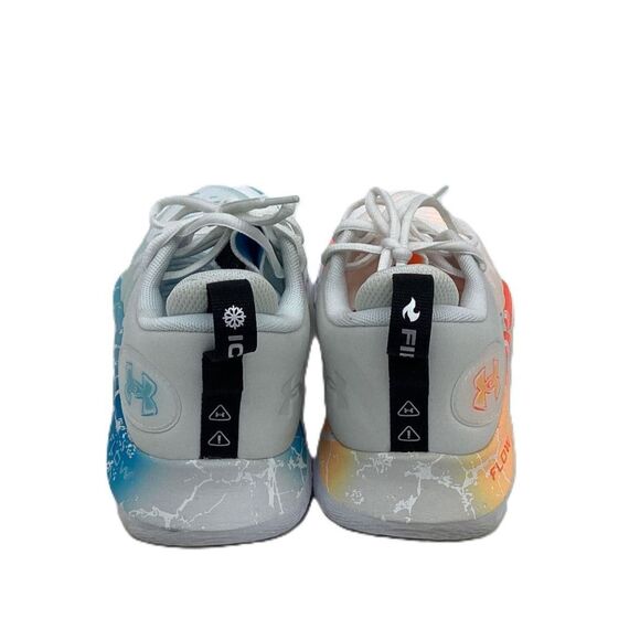 Under Armour Flow Ace Fire Ice Low Lace Volleyball Sneakers Size 10.5 - Picture 4 of 6